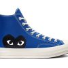 Shoes COMME DES GARCONS | Cdg Converse Chuck 70 Hi Blue Quartz