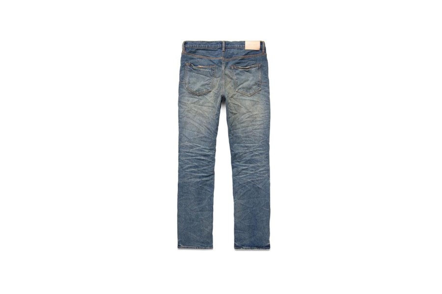 Clothing PURPLE BRAND | Vintage Aged Indigo Blowout Jeans