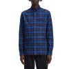 Clothing FRED PERRY | Tartan Shirt Navy